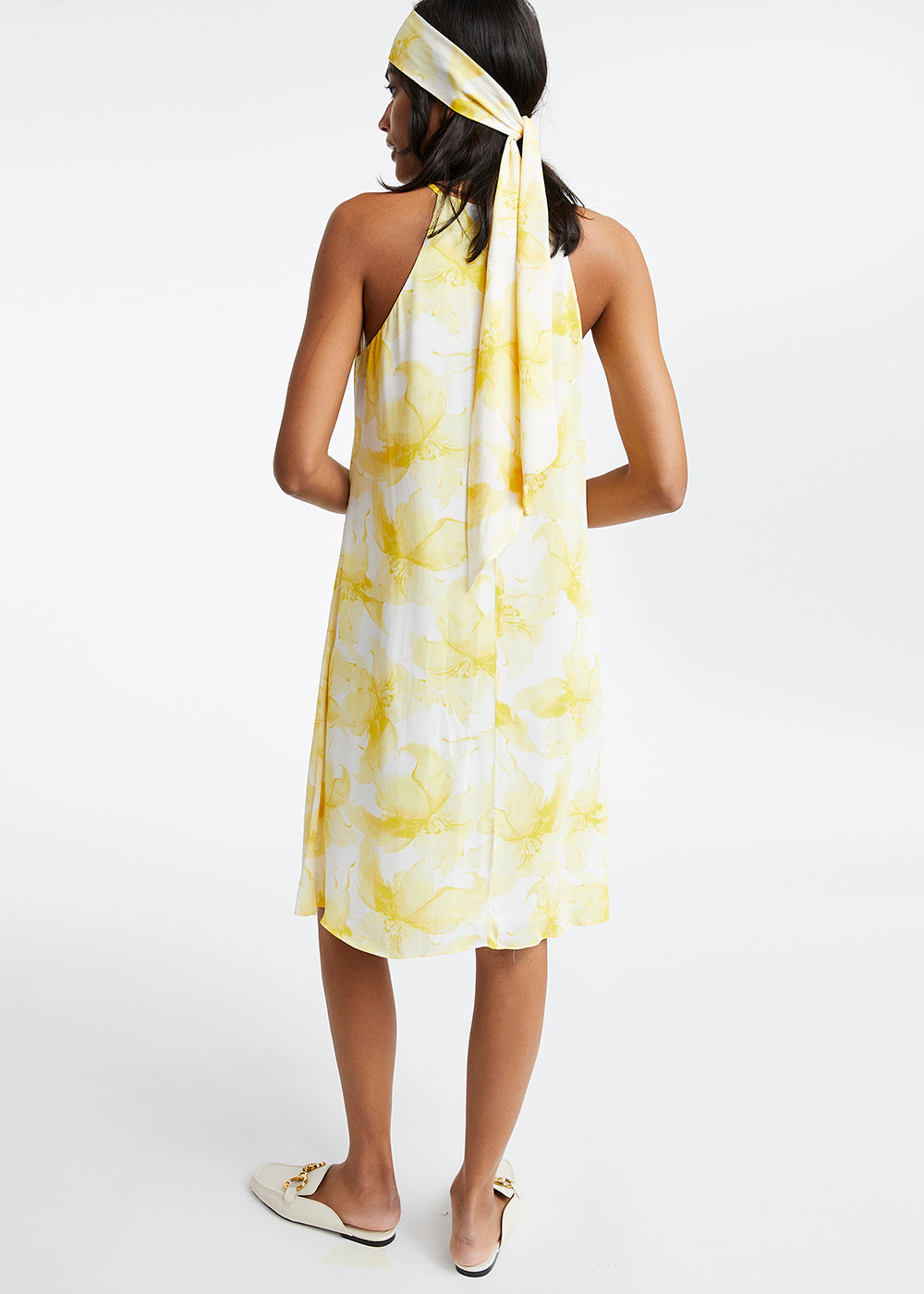 Robe fleurie courte