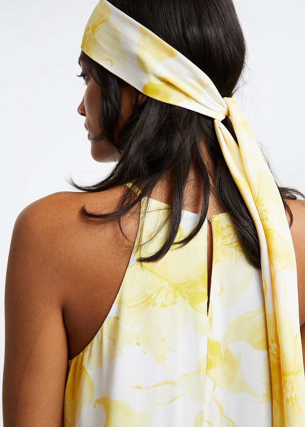 Robe fleurie courte
