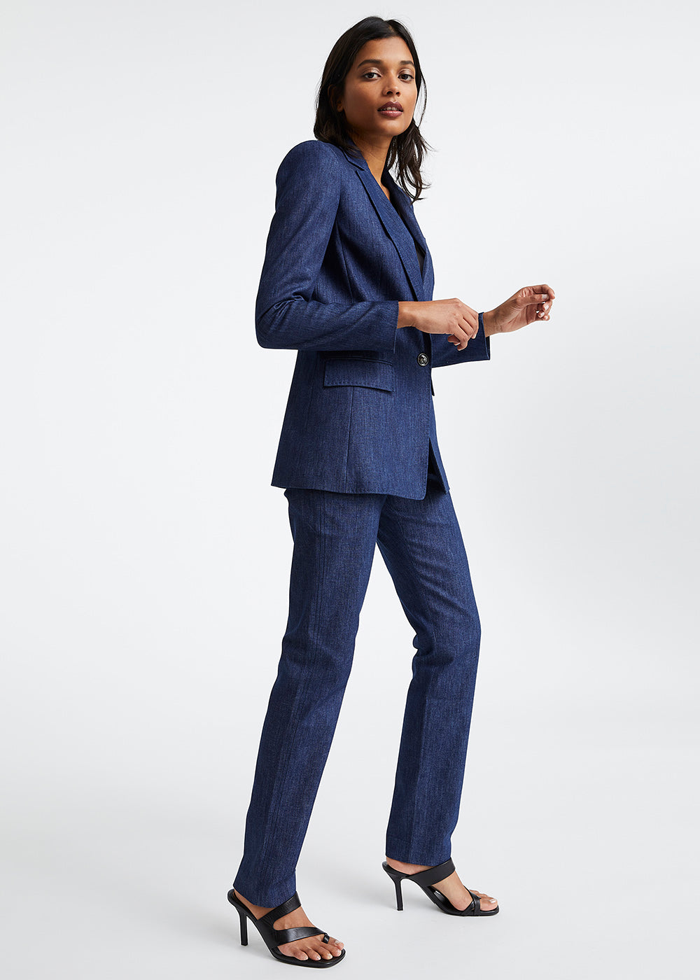 Veste de tailleur denim