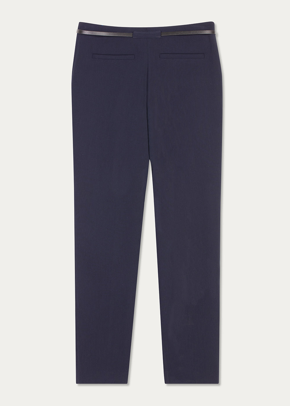 Pantalon ceinturé Vanessa marine