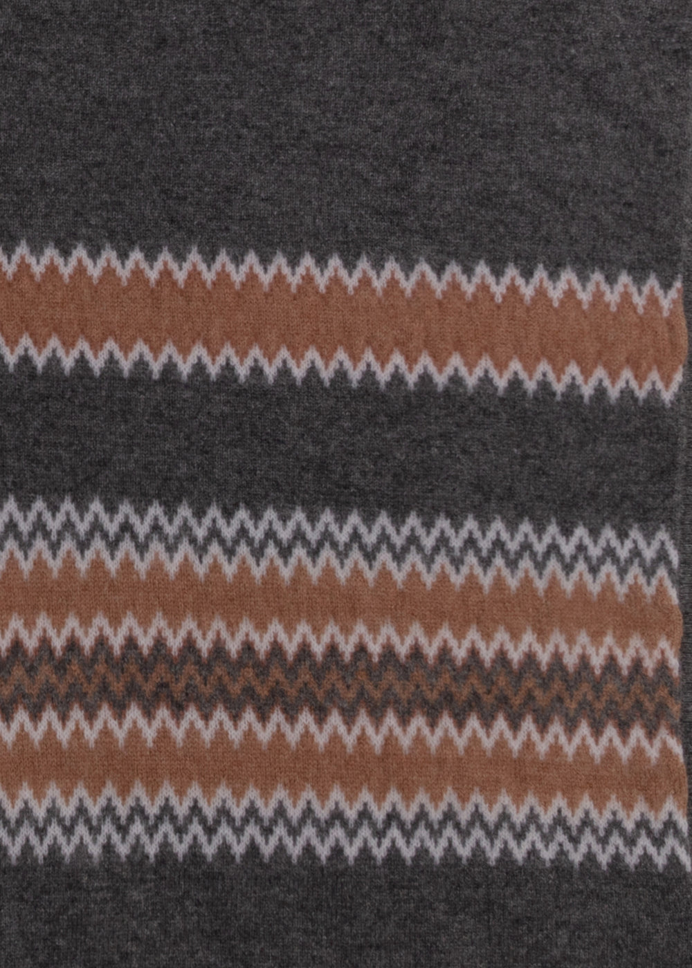Grey cashmere poncho