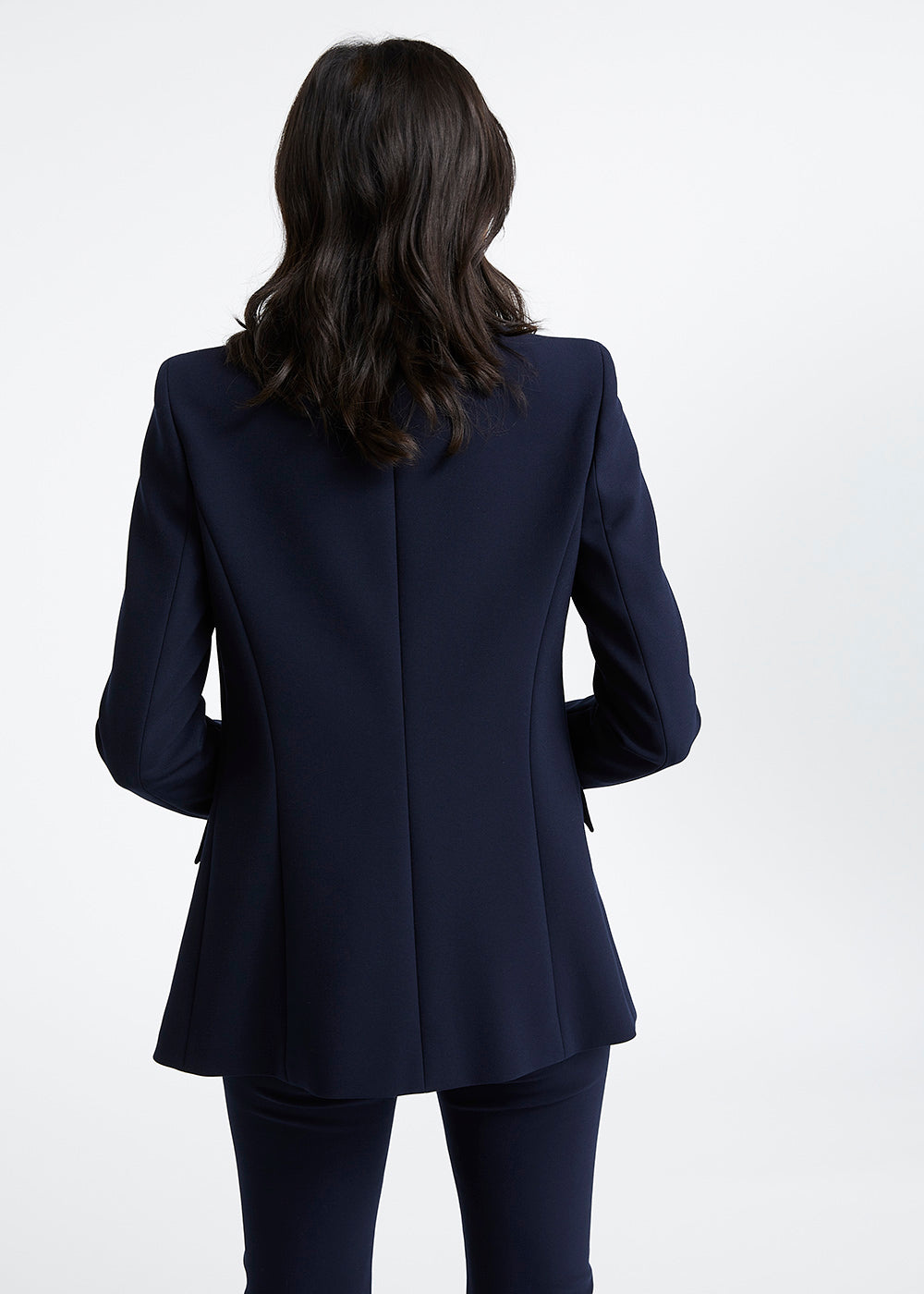 Blazer marine avec écusson