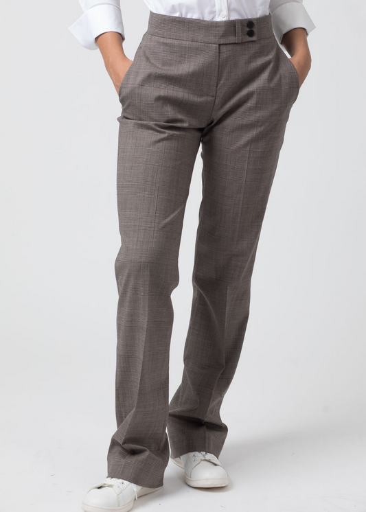 Prince of Wales straight pants
