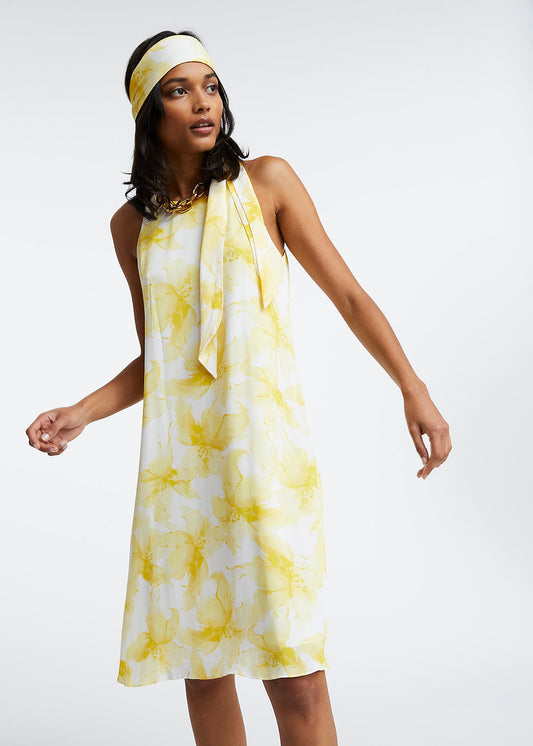 Robe fleurie courte
