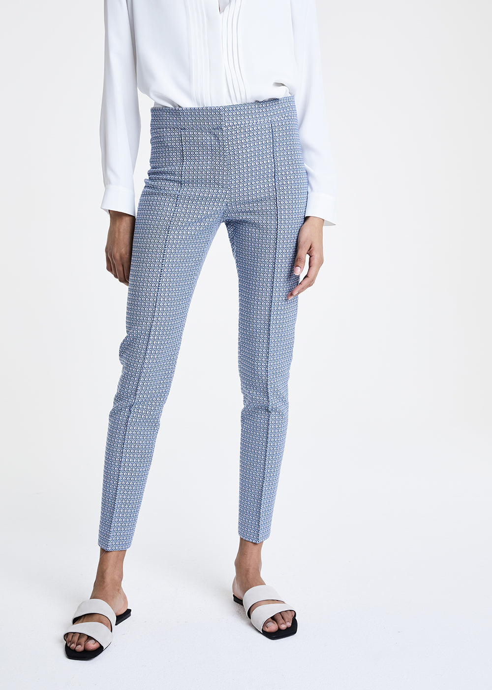 Pantalon slim Ambre bleu