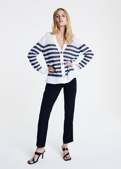 Cardigan à rayures Jane