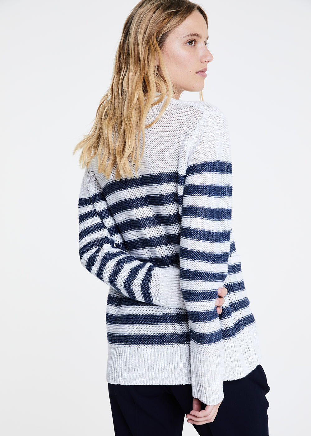 Cardigan à rayures Jane