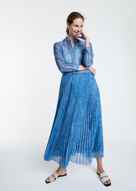 Lina pleated skirt