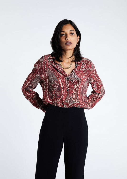 Paisley print shirt