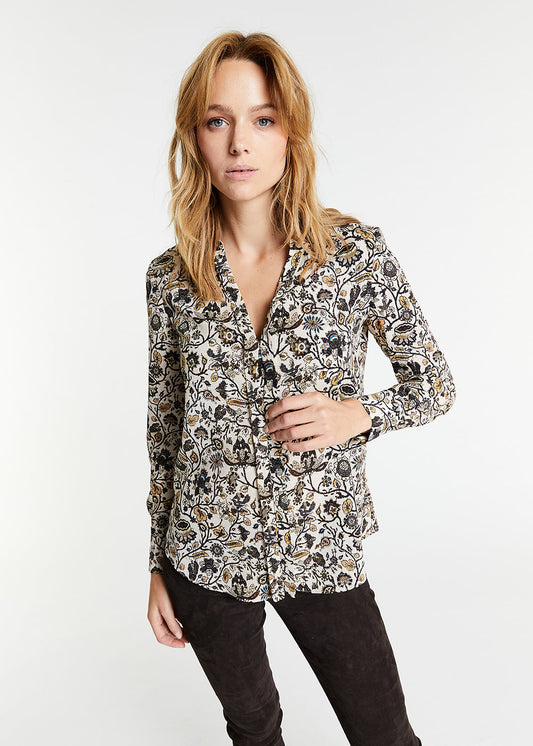 FLORAL PRINT BLOUSE