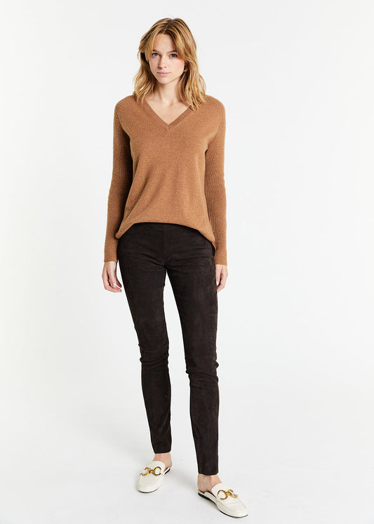 Camel cashmere sweater